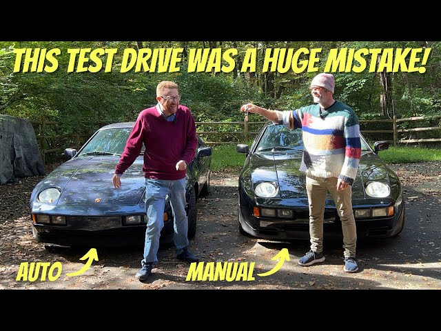 I Tried A Manual Porsche 928 And Now I Want One! - YouTube