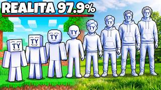 TY hraješ MINECRAFT, ale je VÍC a VÍC REALISTICKÝ!
