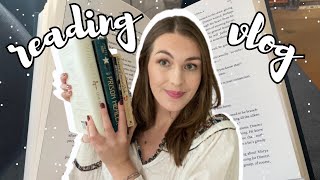 Reading vlog | come book shopping with me in London and finishing the month strong