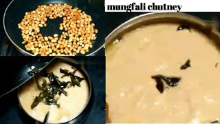 How to make Mungfali chatney | Hotel jasi Chatney Ghar pae hi | tasty And Healthy