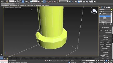 Taboret in 3dsmax - Part I: Modelling