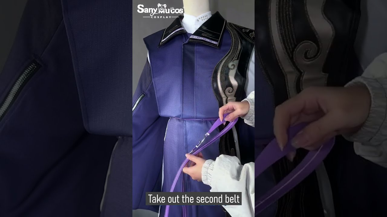 👩‍🏫🙌 Dressing Tutorial —— Arknights Cosplay Suzuran's Father Cosplay Costume Premium Edition