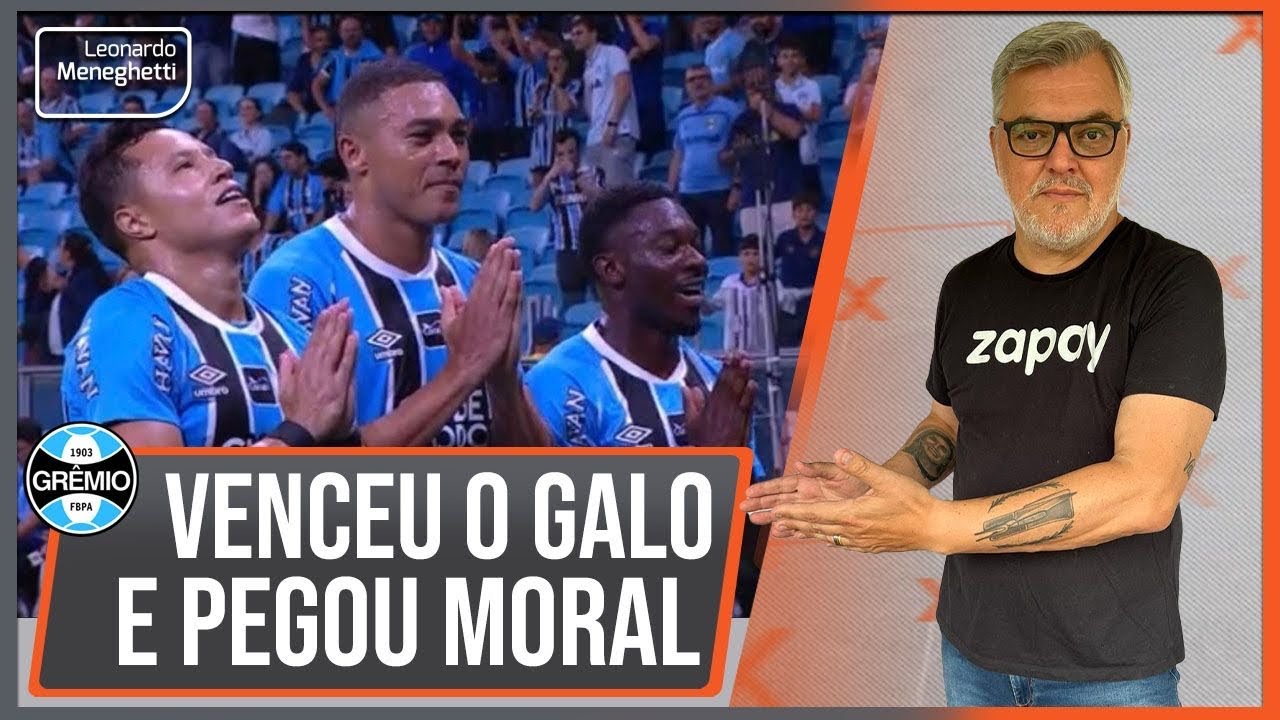 As duas consequências importantes da vitória do Grêmio, 2 x 1, sobre o Atlético Mineiro!