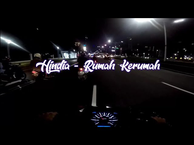 Hindia - Rumah Kerumah || on actioncam motovlog sudirman bundaran HI class=