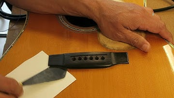 Bridge remove on Martin D-45