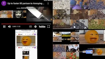 up to faster million parison to Annoying orange