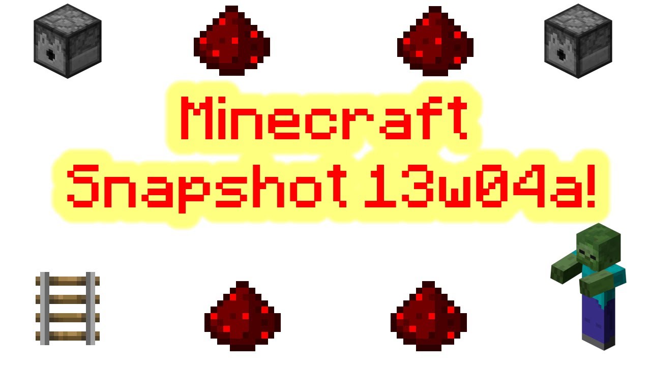 Minecraft Snapshot 13w04-DISPENSERS!