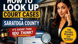 Full How to look up court cases in Saratoga County Guide