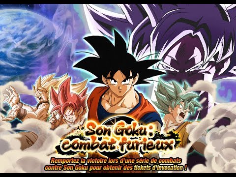 Event Dokkan Battle | Son Goku : Combat Furieux (Goku Rush)
