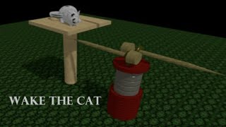 Wake the Cat - a WebXR/VR game