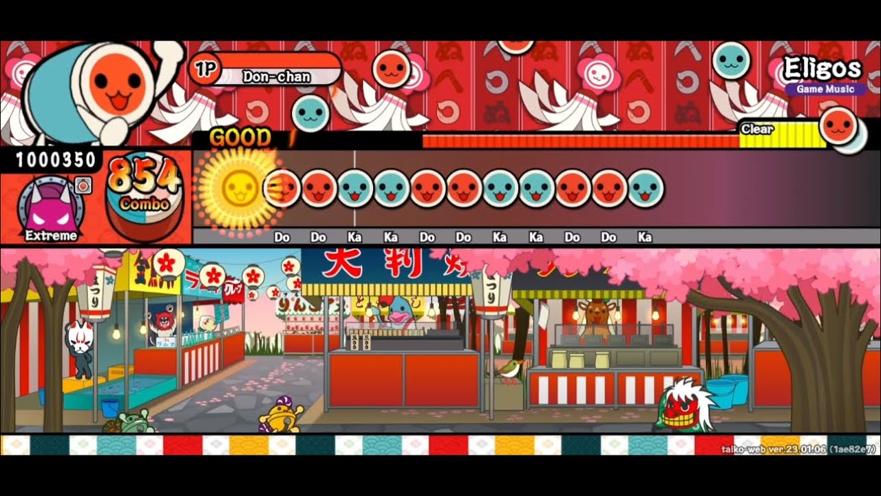 [太鼓の達人 創作譜面] Eligos / Team Grimoire「Orzmic」より