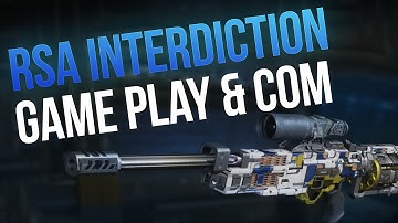 BO3: NEW RSA Interdiction! SNIPER GAMEPLAY!