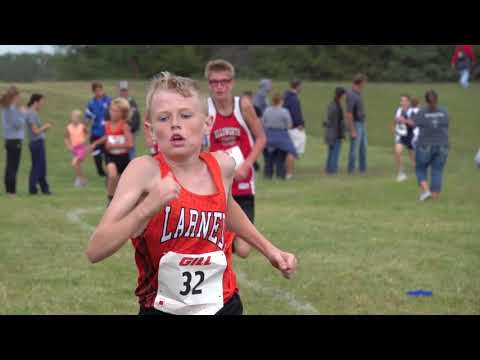 Larned Middle School Cross Country highlights from Lyons #XC