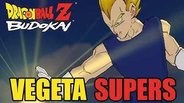 DBZ Budokai 2 Movesets [GC] - Vegeta & Majin Vegeta