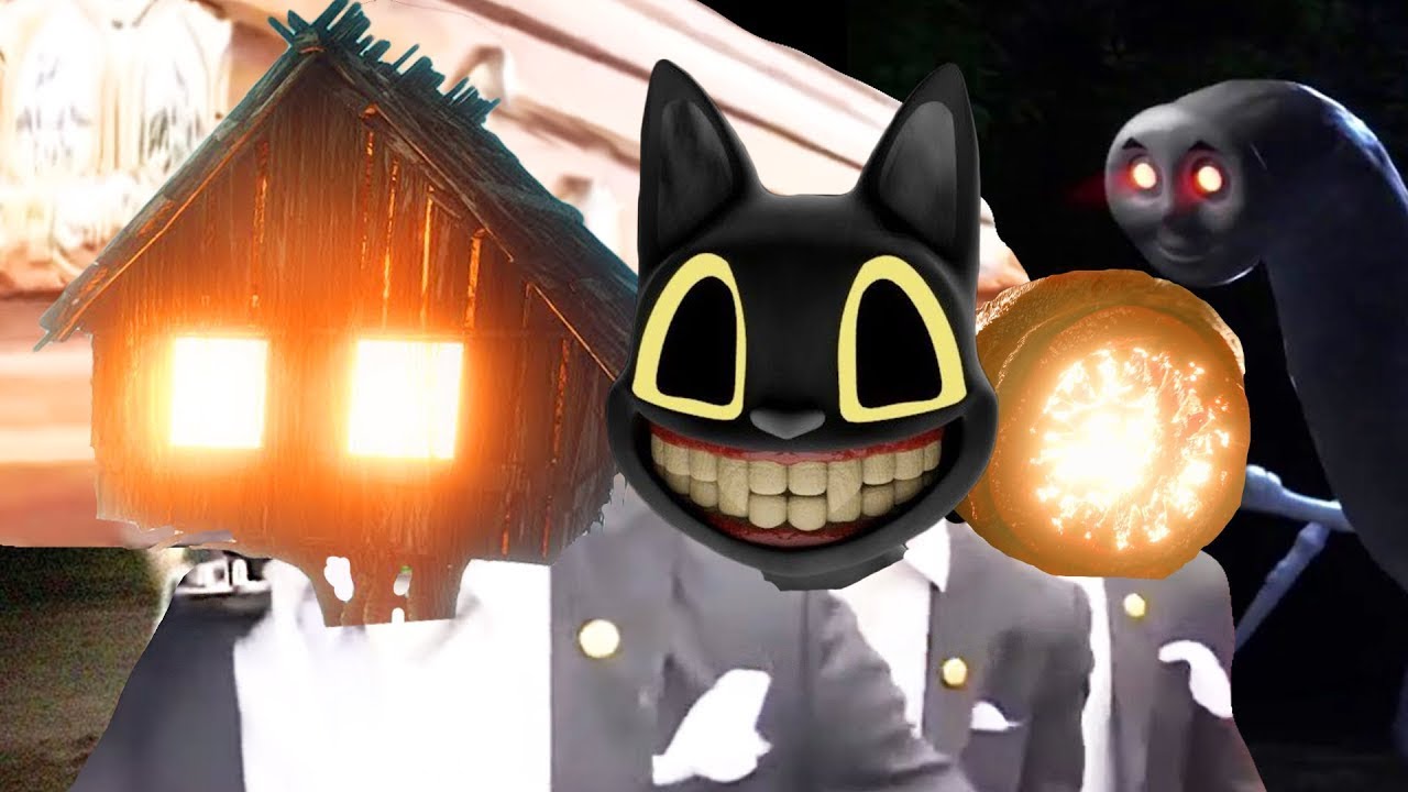 House Head amp Cartoon Cat amp Roblox Doors amp Spider Thomas Coffin