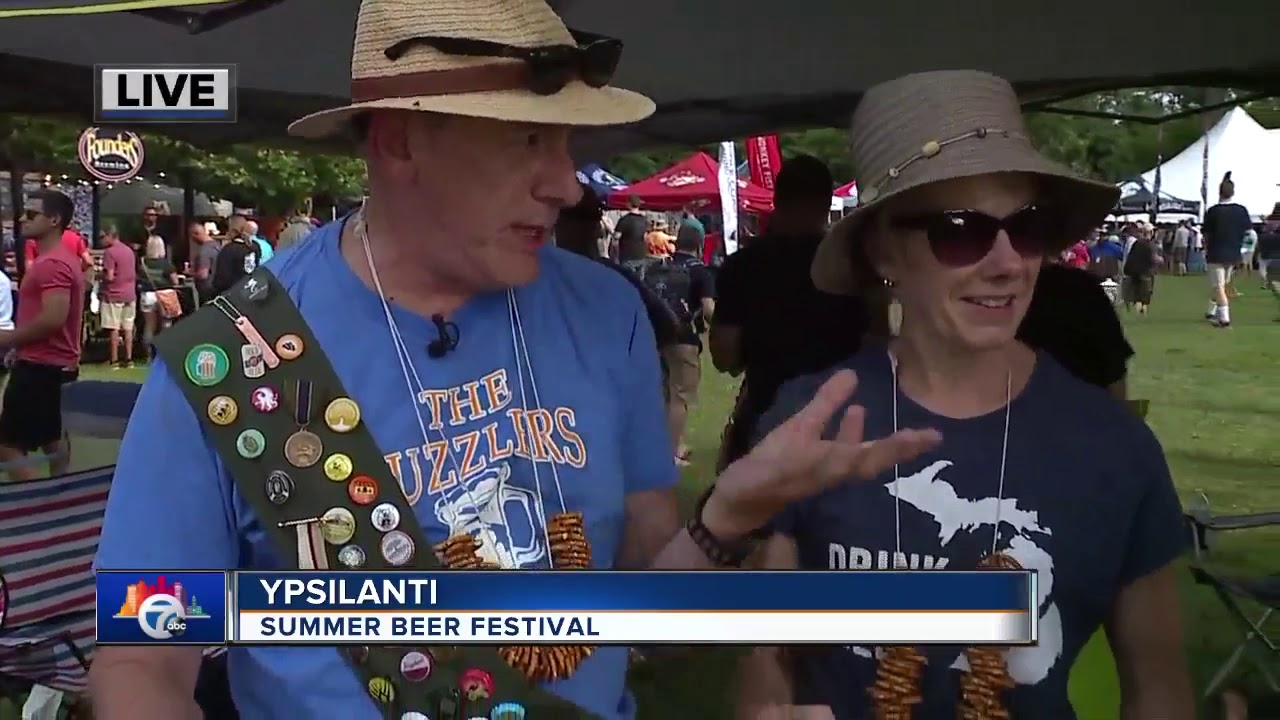 Thirsty? So are we... We're heading to the summer beer festival in