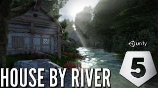 Free Assets Only: House by River | Speed Level Design (Unity 5)