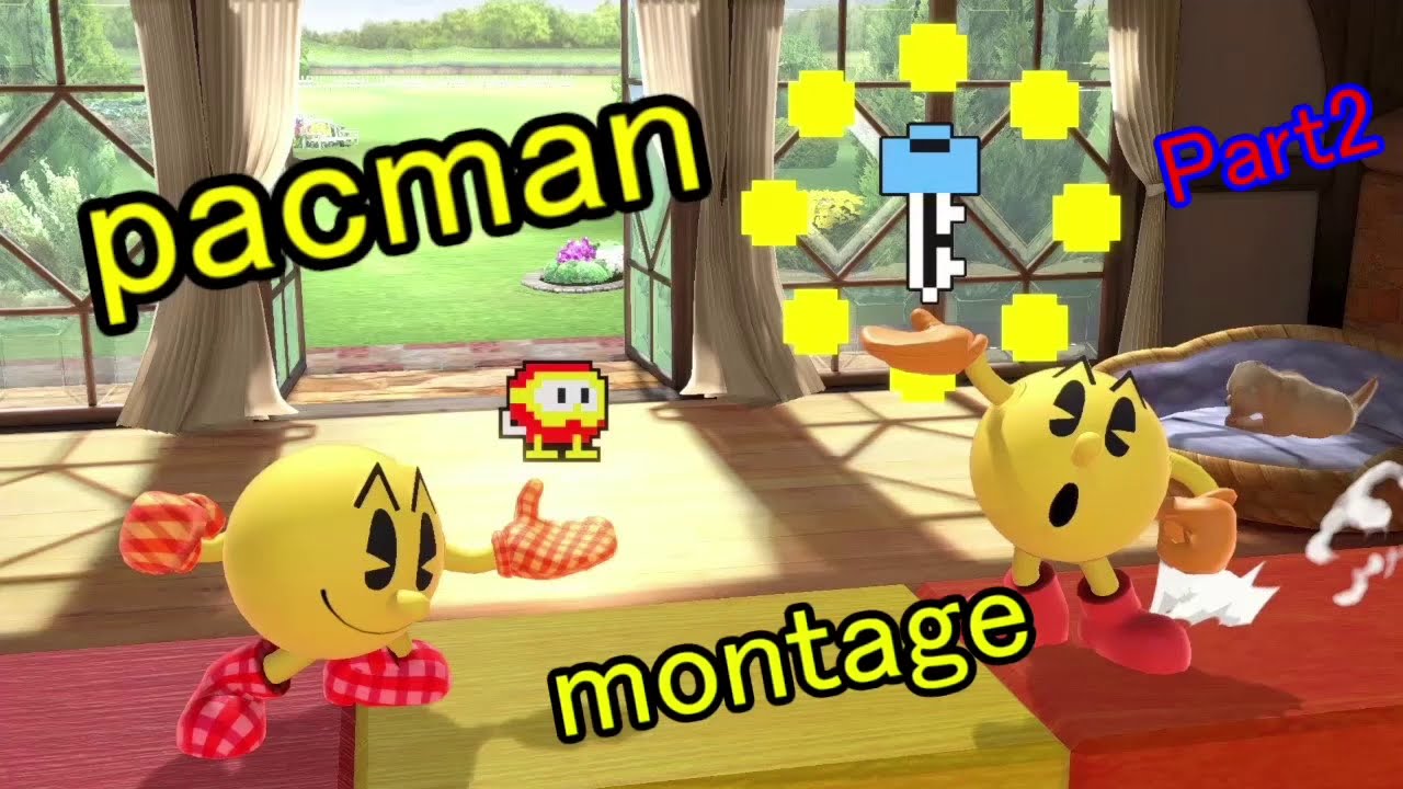 Pacman Montage2 パックマン撃墜集 スマブラsp Youtube
