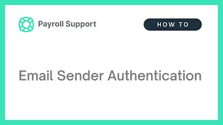 Advanced - Email Sender Authentication