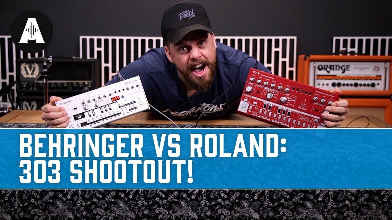 Happy 303 Day! Behringer vs Roland Bassline Shootout! - YouTube