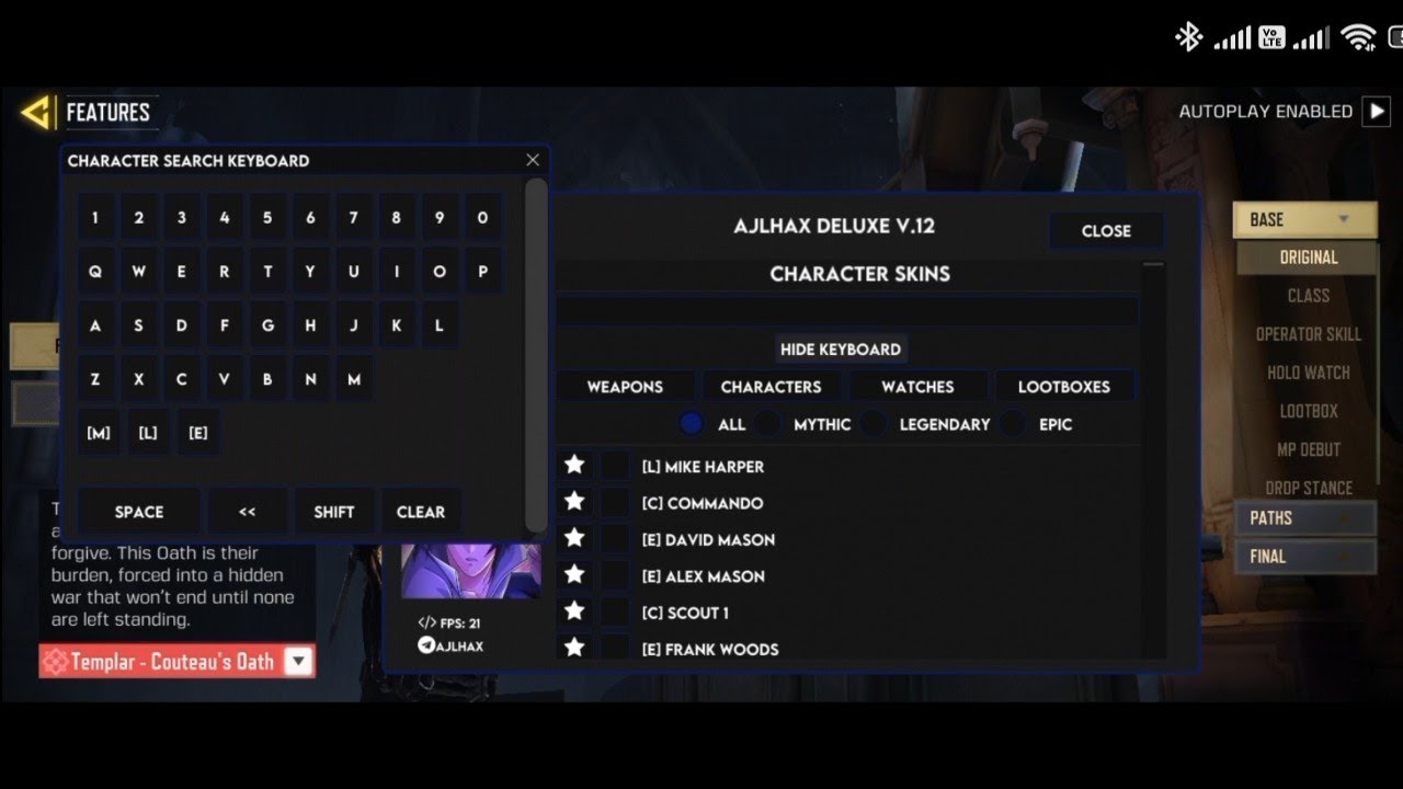 NEW UPDATE EXTERNAL MOD CODM | HOW TO USE ALL SKINS | HOW TO FIX CRASH SKINS | SAFE FOR GRINDING🔥🔥🔥