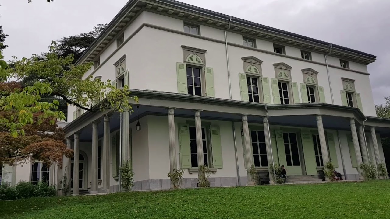 Charlie Chaplin House's Garden in Vevey in Switzerland YouTube