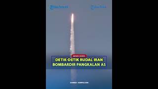 DETIK-DETIK Rudal Iran Bombardir Pangkalan AS❗