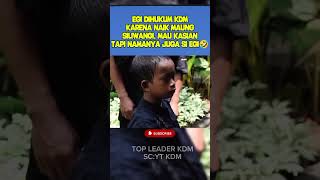 EGI KENA HUKUM KARENA NAIKI MAUNG #viral #lucu #kangdedymulyadi #kdm #ngakak #egi#naiki maung