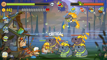 Swamp Attack - Hard Mode. Episode 10 Level 23 Gameplay Android walkthrough