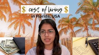 Cost of living in Florida, USA for an individual in 2024