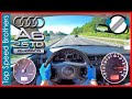 Audi A6 2.5 TDI 180HP 4B C5 Quattro 2003 AUTOBAHN POV TOP SPEED 🚀