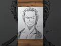 Drawing Roronoa zoro #roronoazoro #zoro #onepiece
