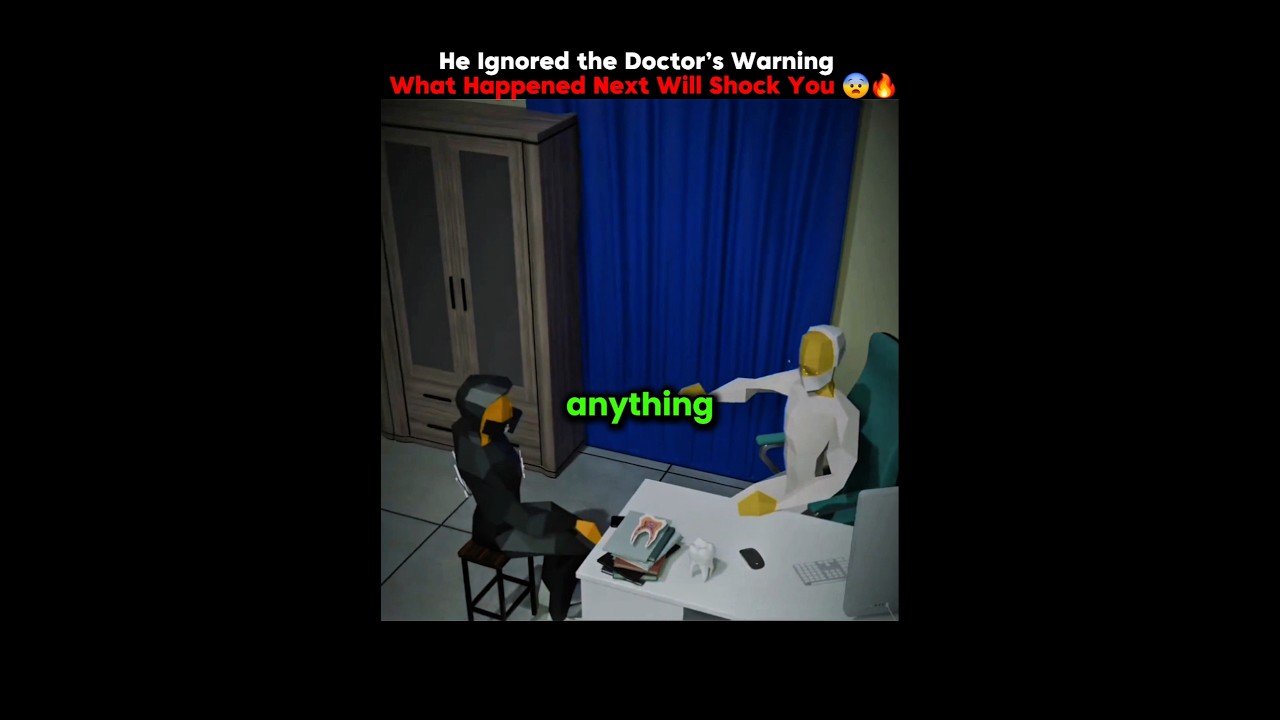 Он проигнорировал предупреждение врача — то, что произошло дальше, вас шокирует 😨🔥 