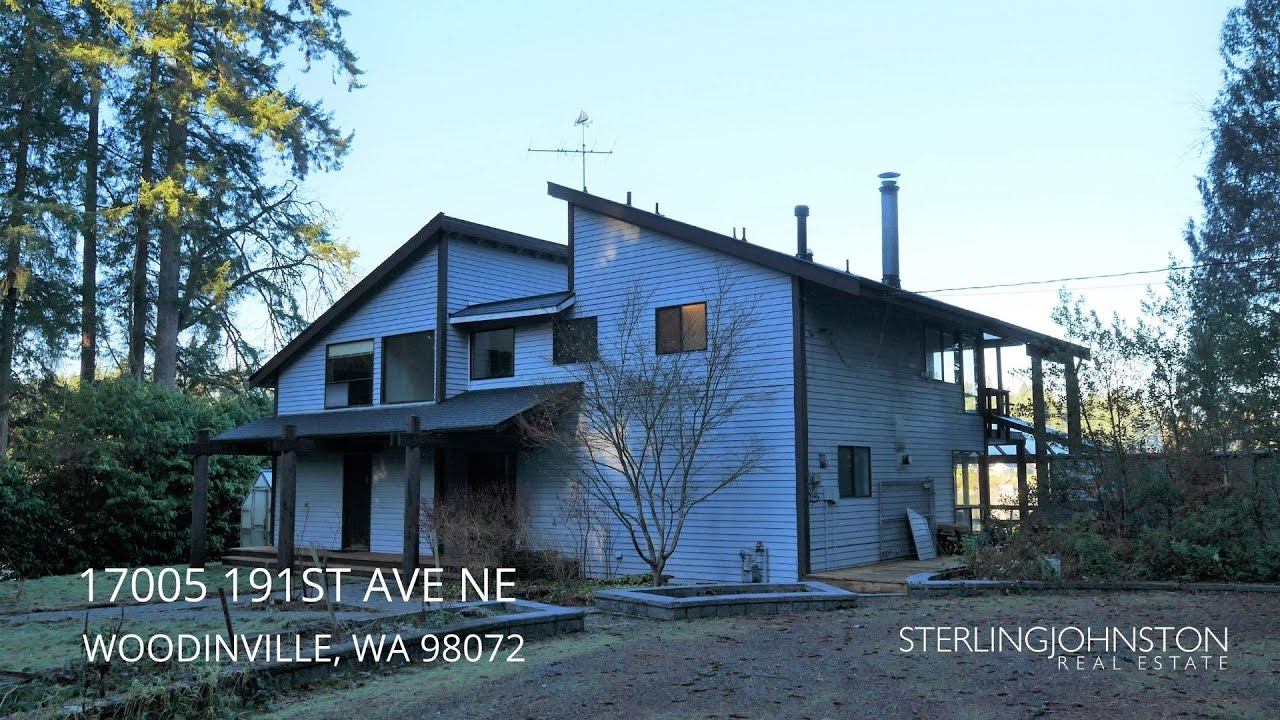 Listed and Sold in Woodinville 17005 191st Ave NE on Cottage Lake