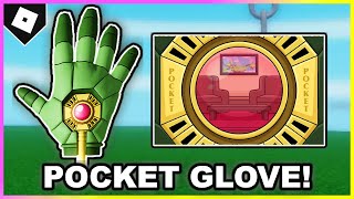 How to get POCKET GLOVE + SHOWCASE in SLAP BATTLES! [ROBLOX]