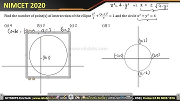 Question #18 - NIMCET 2020 | Previous Year NIMCET Question Paper Solutions  NITsbits NIMCET Coaching