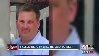 Funeral procession underway for fallen Johnson County Sheriff’s deputy