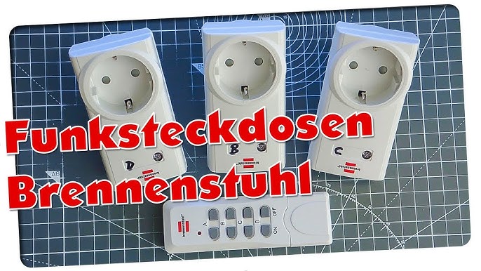 conecto® Funksteckdosen Set: 4x Funksteckdose