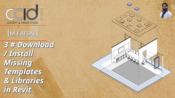 3 # Download and Install Missing Templates and Libraries in Revit [M Faisal]