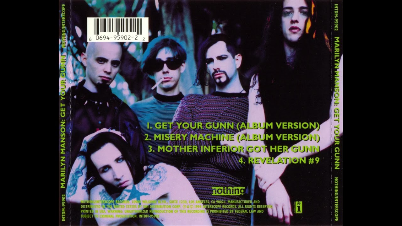 Marilyn Manson - Get Your Gunn Complete Single Album (FLAC origin)