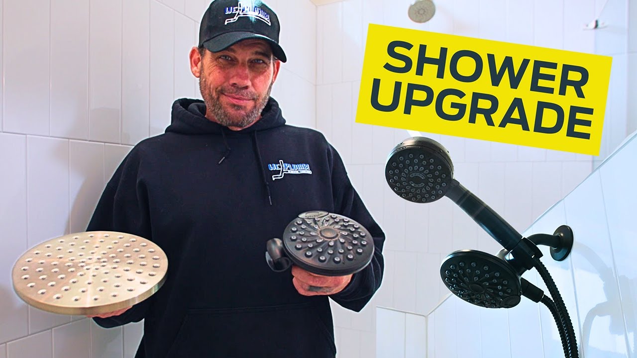 How To: Install a New Shower Head & Trim - YouTube