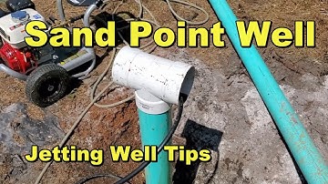 Sand Well Point, Drill Your Own Well