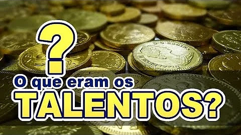O que a Bíblia fala de talento?