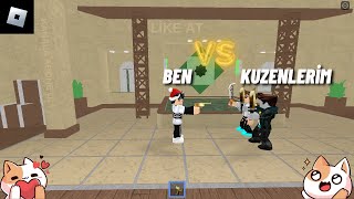 KUZENLERİM İLE VS ATIYORUM! |  5v5 MM2 Hotel 2 | Roblox