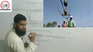 What Is Section Insulator| Why We Use in OHE System | Electric Traction | @IBTechnicalClasses
