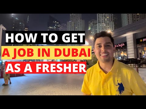 How to Get  a Job in Dubai as a Fresher (My Journey)