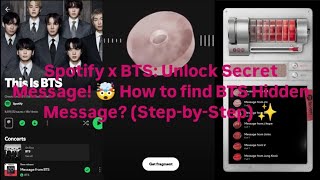 How to Unlock BTS x Spotify "Decoding ARIRANG" Secret Message! 💜✨ screenshot 3
