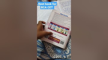 Best book for BCA CET #bca #ipu #bba #b.com #ip #entrence #cet #ggsiu #2021 #learn #study #focus #⚡⚡