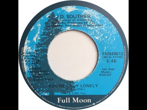 You're Only Lonely - J.D. Souther (1979) - YouTube