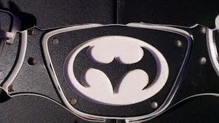 Nightwing HDPE 3D Printed belt! With pouches and rang holders!
